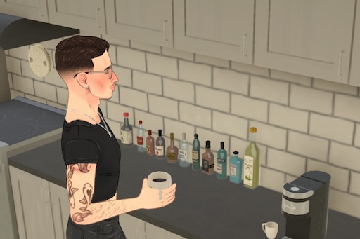 Coffee Energizer | Working Coffee Machines — Paralives Quality of Life Mods mod preview by BigBoy