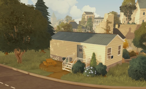 Hill Top Trailer — Paralives Lots and Houses mod screenshot by Alunknown