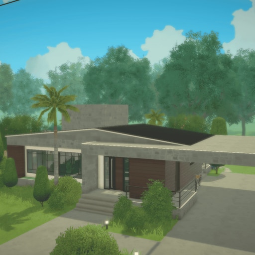 MID-CENTURY MODERN — Paralives Lots and Houses mod screenshot by BySimtect