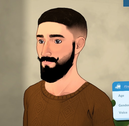 More Facial/Body Hair Layering — Paralives Paramaker Mods mod preview by Miles_Miles