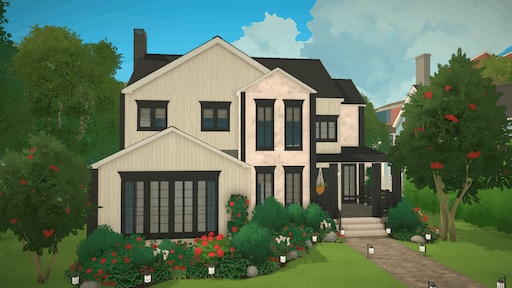 Sleek Modern Home - Unfurnished — Paralives Lots and Houses mod screenshot by ayla
